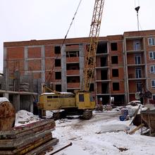 Ход строительства ЖК Этно Дом, 3 дом (секция 1), февраль 2026