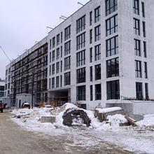 Ход строительства ЖК Эко-дом на Надийний, 1 дом, февраль 2026