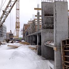 Ход строительства ЖК Эко-дом на Надийний, 9 дом, февраль 2026