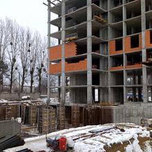 Ход строительства ЖК CONTINENT STREET, 1 секция, февраль 2026