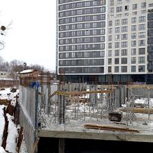 Ход строительства ЖК Парус City, Торгово-офисный центр, февраль 2026