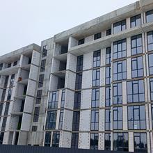 Ход строительства ЖК Stugna Residence, 1 дом, февраль 2026