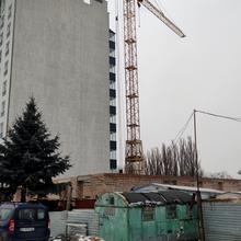 Хід будівництва вул. Героїв України, 6а, 4-5 секції, лютий 2026