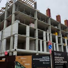 Ход строительства МФК Shevchenka 58a, 1 дом, февраль 2026