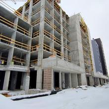 Ход строительства ЖК Щасливий Grand, 4-5 секции, февраль 2026