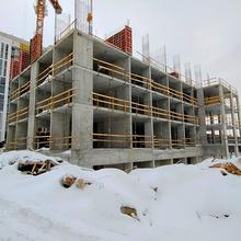 Ход строительства ЖК Щасливий Grand, 4-5 секции, февраль 2026