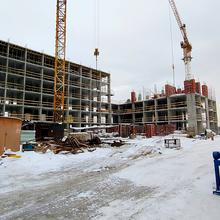 Ход строительства ЖК Щасливий Grand, 4-5 секции, февраль 2026