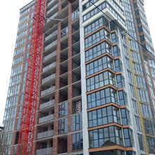 Хід будівництва ЖК Набережна Вежа, 1 будинок, лютий 2026