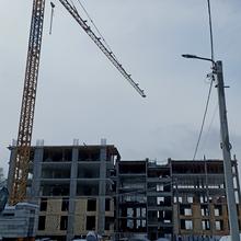 Ход строительства ЖК Дружній Дім, 1 секция, февраль 2026