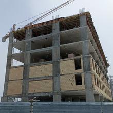 Ход строительства ЖК Дружній Дім, 1 секция, февраль 2026