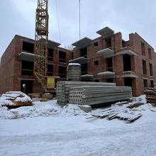 Хід будівництва ЖК Prostir, 1 будинок, лютий 2026