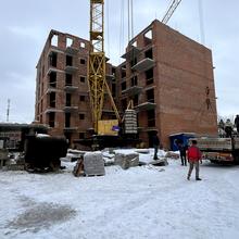 Хід будівництва ЖК Prostir, 1 будинок, лютий 2026