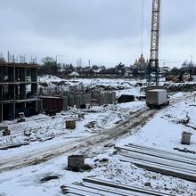 Ход строительства ЖК City, 2 дом (секции 9-10), февраль 2026