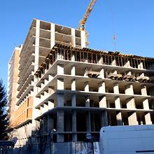 Ход строительства ЖК Lake View, 1-4 секции, февраль 2026