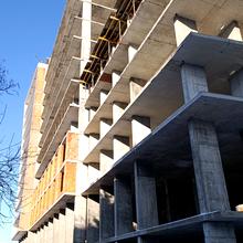 Ход строительства ЖК Lake View, 1-4 секции, февраль 2026