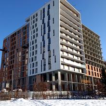 Ход строительства ЖК Lake View, 1-3 секции, февраль 2026