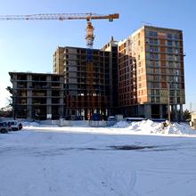 Ход строительства ЖК Lake View, 1-4 секции, февраль 2026