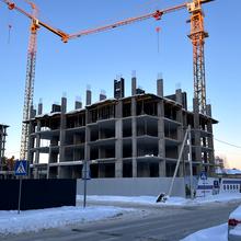 Хід будівництва ЖК Центральний Bucha Prestige, 3 будинок, лютий 2026