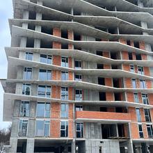 Ход строительства ЖК Lennona Residents, 1 дом, февраль 2026