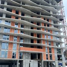 Ход строительства ЖК Lennona Residents, 1 дом, февраль 2026