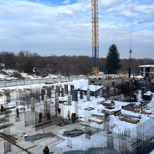 Ход строительства ЖК SOUL PARK, 2 дом (секции В1-В4), февраль 2026