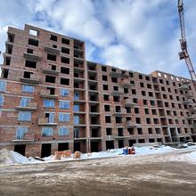 Ход строительства ЖК СКАНДИНАВИЯ, 1 дом (секции 5-7), февраль 2026