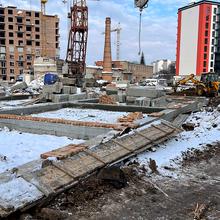 Ход строительства ЖК СКАНДИНАВИЯ, 3 дом (секции 4-5), февраль 2026