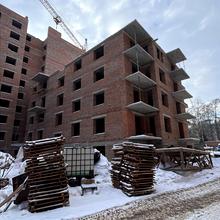 Ход строительства ЖК СКАНДИНАВИЯ, 1 дом (секции 8-10), февраль 2026