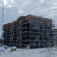 Хід будівництва ЖК Варшавський deluxe, 12 будинок, лютий 2026