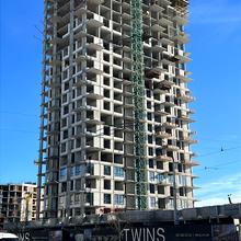 Хід будівництва ЖК TWINS, 1 будинок, лютий 2026