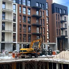 Хід будівництва ЖК Avalon Yard, 5 будинок (секції 7.1, 7.2, 7.3), лютий 2026