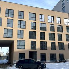 Ход строительства ЖК Містечко Підзамче, ЖК Брама (секции В5-В6), февраль 2026