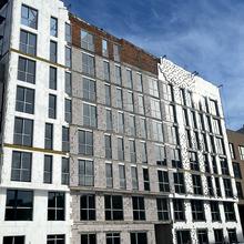 Ход строительства ЖК Містечко Підзамче, ЖК Брама (секции В3-В4), февраль 2026