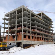 Хід будівництва ЖК AUROOM INSPO, 2 будинок (секції 3-4), лютий 2026