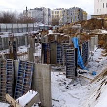 Хід будівництва ЖК AUROOM INSPO, 1 будинок, лютий 2026