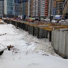 Ход строительства ЖК Феофания City, 4 дом, февраль 2026