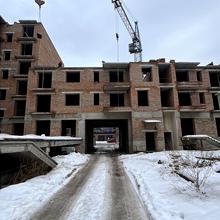 Хід будівництва Житловий район Княгинин, 40-41 будинки, лютий 2026