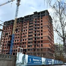 Ход строительства ЖК Vyshgorod Sky, 1 дом, февраль 2026