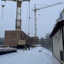 Ход строительства ЖК Caramel Residence, 7-8 дома, февраль 2026