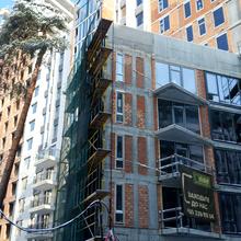 Ход строительства ЖК Chalet, 1 секция, февраль 2026