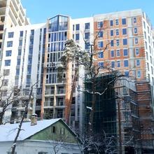 Ход строительства ЖК Chalet, 1-2 секции, февраль 2026