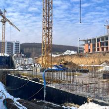 Хід будівництва вул. Івасюка, Будинок, лютий 2026