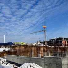 Хід будівництва вул. Івасюка, Будинок, лютий 2026