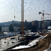 Хід будівництва вул. Івасюка, Будинок, лютий 2026