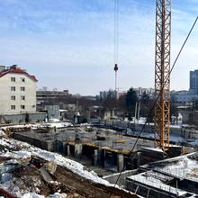 Хід будівництва вул. Івасюка, Будинок, лютий 2026