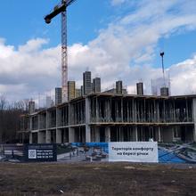 Хід будівництва ЖК CONTINENT RIVER PARK, 1 будинок, лютий 2026