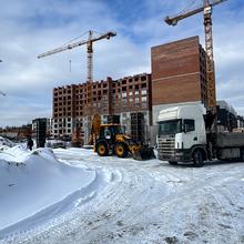Ход строительства ЖК Молодость, 42 дома, февраль 2026