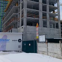 Хід будівництва ЖК Sister, 1.4 будинок, лютий 2026