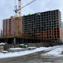 Ход строительства ЖК URBN, 1-2 дома, февраль 2026