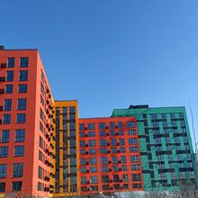 Хід будівництва ЖК Кольоровий, 1-4 секції, лютий 2026